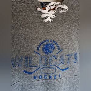 Vintage Y2k Johnson & Wales Hockey Hoodie